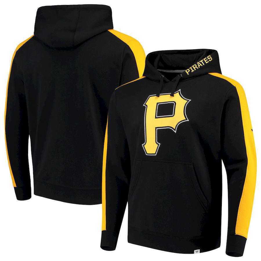 Men's Pittsburgh Pirates Fanatics Branded Iconic Fleece Pullover Hoodie Black & Gold,We sell and wholesale Men's Pittsburgh Pirates Fanatics Branded Iconic Fleece Pullover Hoodie Black & Gold on line form chian!